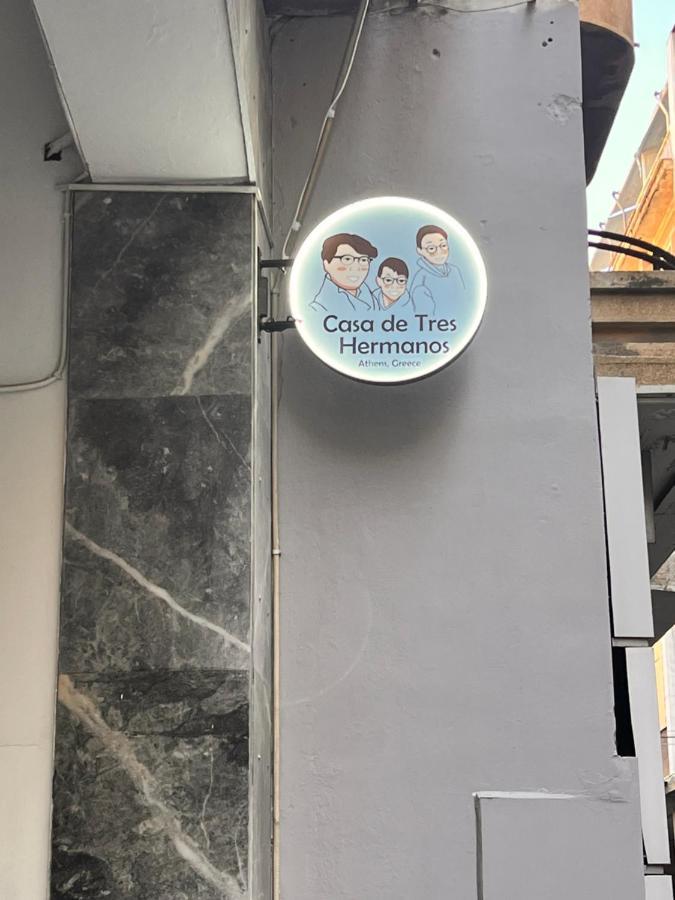 Casa De Tres Hermanos In The Heart Of Athen Exterior foto